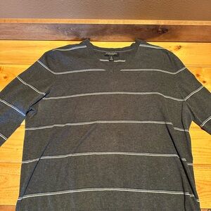 Banana Republic Charcoal Long Sleeve Tee
